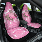 Indigenous Australia Bourkie Car Seat Cover Aussie Bourke's Parrot Aboriginal Art