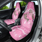 Indigenous Australia Bourkie Car Seat Cover Aussie Bourke's Parrot Aboriginal Art