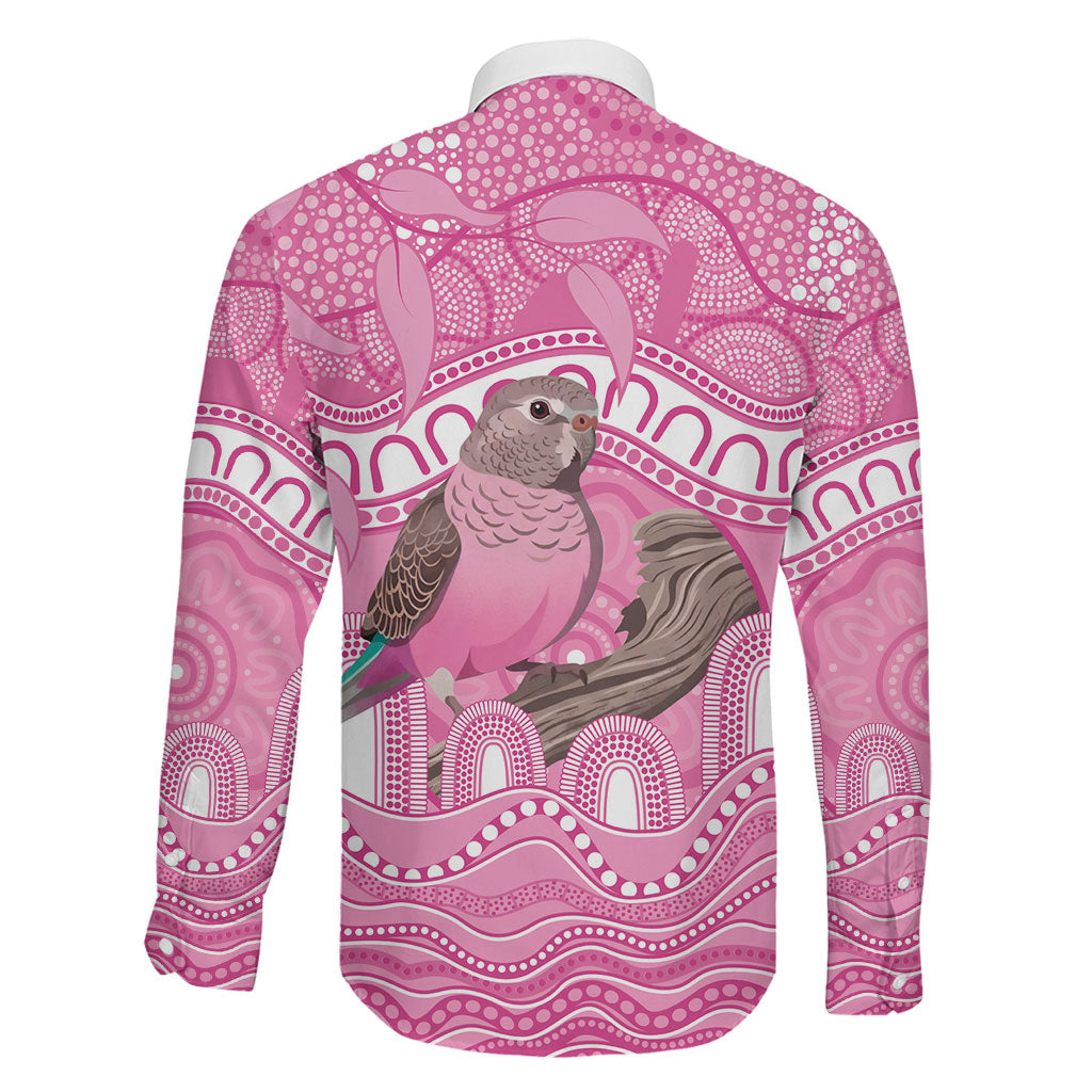 Indigenous Australia Bourkie Family Matching Mermaid Dress and Hawaiian Shirt Aussie Bourke's Parrot Aboriginal Art