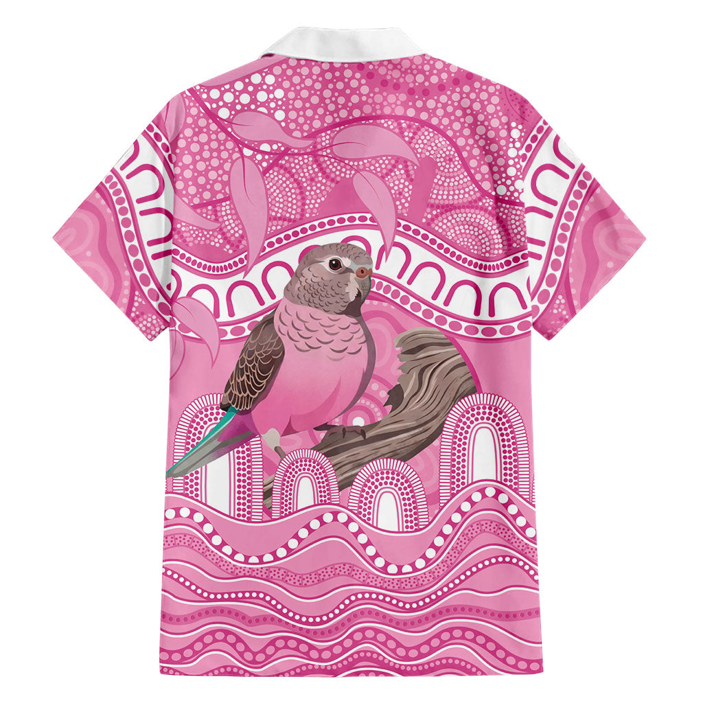 Indigenous Australia Bourkie Family Matching Tank Maxi Dress and Hawaiian Shirt Aussie Bourke's Parrot Aboriginal Art