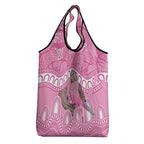 Indigenous Australia Bourkie Grocery Bag Aussie Bourke's Parrot Aboriginal Art