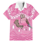 Indigenous Australia Bourkie Hawaiian Shirt Aussie Bourke's Parrot Aboriginal Art