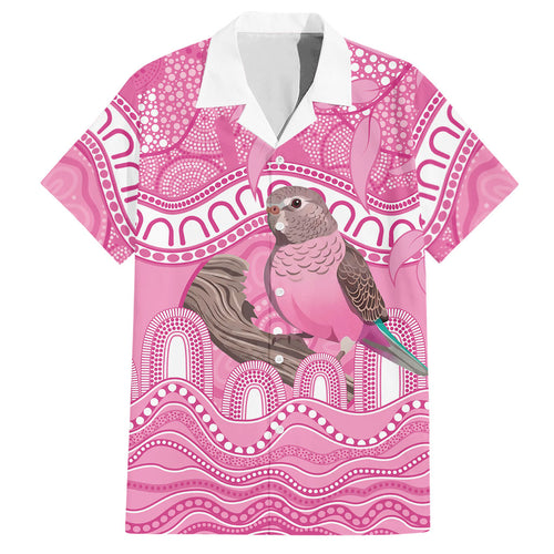 Indigenous Australia Bourkie Hawaiian Shirt Aussie Bourke's Parrot Aboriginal Art
