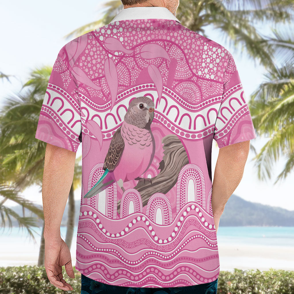 Indigenous Australia Bourkie Hawaiian Shirt Aussie Bourke's Parrot Aboriginal Art