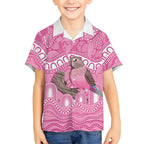 Indigenous Australia Bourkie Hawaiian Shirt Aussie Bourke's Parrot Aboriginal Art