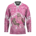 Indigenous Australia Bourkie Hockey Jersey Aussie Bourke's Parrot Aboriginal Art
