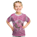 Indigenous Australia Bourkie Kid T Shirt Aussie Bourke's Parrot Aboriginal Art