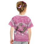 Indigenous Australia Bourkie Kid T Shirt Aussie Bourke's Parrot Aboriginal Art