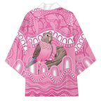 Indigenous Australia Bourkie Kimono Aussie Bourke's Parrot Aboriginal Art
