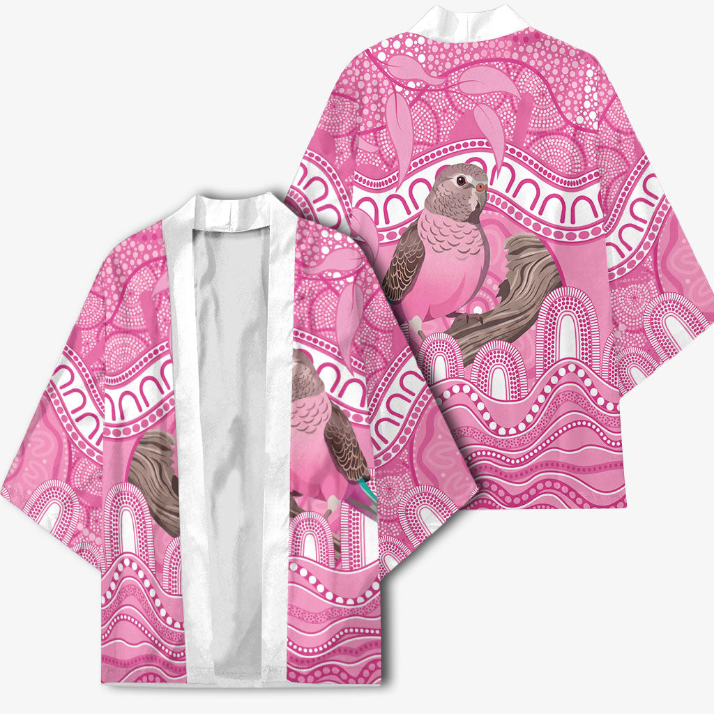 Indigenous Australia Bourkie Kimono Aussie Bourke's Parrot Aboriginal Art