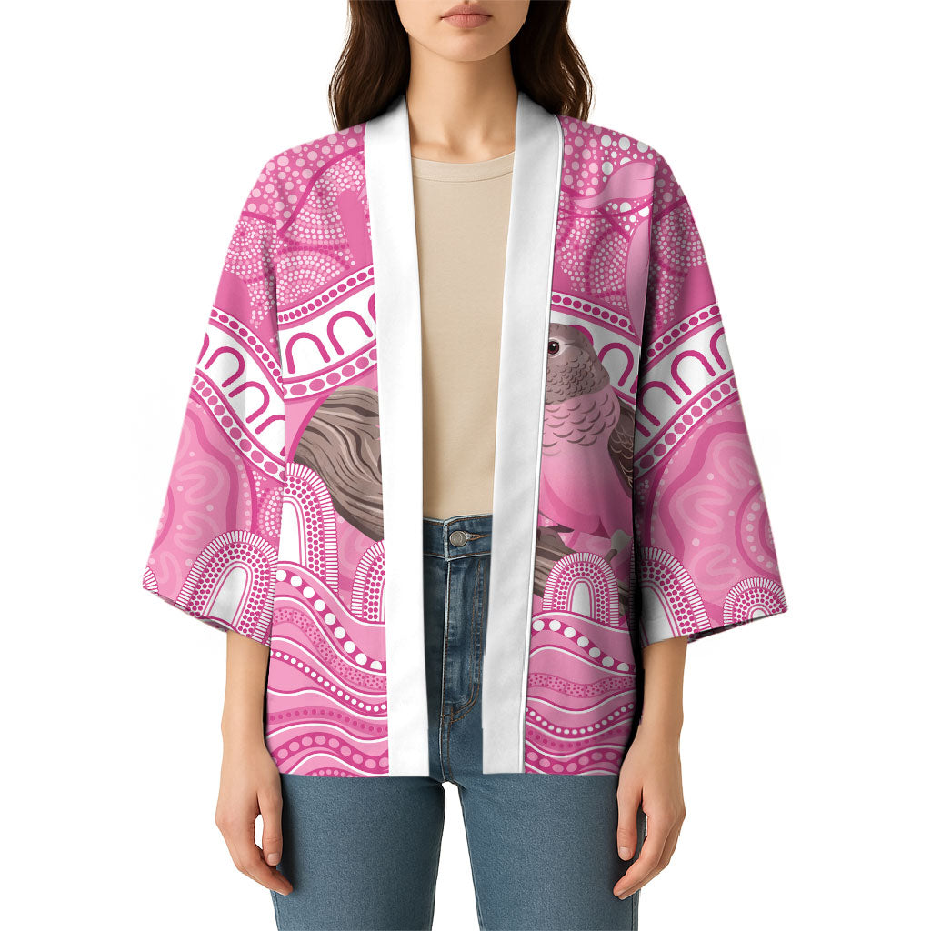 Indigenous Australia Bourkie Kimono Aussie Bourke's Parrot Aboriginal Art