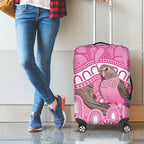 Indigenous Australia Bourkie Luggage Cover Aussie Bourke's Parrot Aboriginal Art