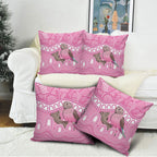 Indigenous Australia Bourkie Pillow Cover Aussie Bourke's Parrot Aboriginal Art