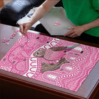 Indigenous Australia Bourkie Puzzle Aussie Bourke's Parrot Aboriginal Art