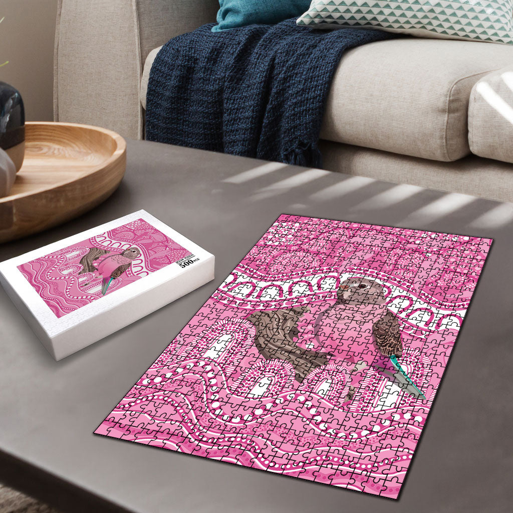 Indigenous Australia Bourkie Puzzle Aussie Bourke's Parrot Aboriginal Art