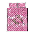 Indigenous Australia Bourkie Quilt Bed Set Aussie Bourke's Parrot Aboriginal Art