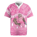 Indigenous Australia Bourkie Rugby Jersey Aussie Bourke's Parrot Aboriginal Art