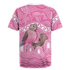 Indigenous Australia Bourkie Rugby Jersey Aussie Bourke's Parrot Aboriginal Art