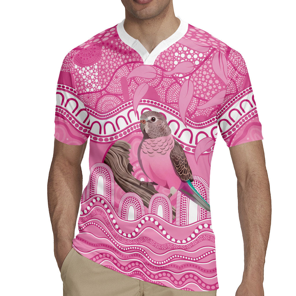 Indigenous Australia Bourkie Rugby Jersey Aussie Bourke's Parrot Aboriginal Art