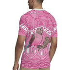 Indigenous Australia Bourkie Rugby Jersey Aussie Bourke's Parrot Aboriginal Art