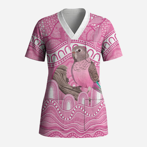 Indigenous Australia Bourkie Scrub Top Aussie Bourke's Parrot Aboriginal Art