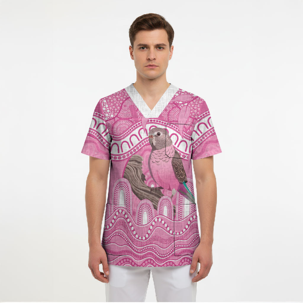 Indigenous Australia Bourkie Scrub Top Aussie Bourke's Parrot Aboriginal Art