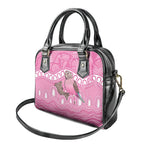 Indigenous Australia Bourkie Shoulder Handbag Aussie Bourke's Parrot Aboriginal Art