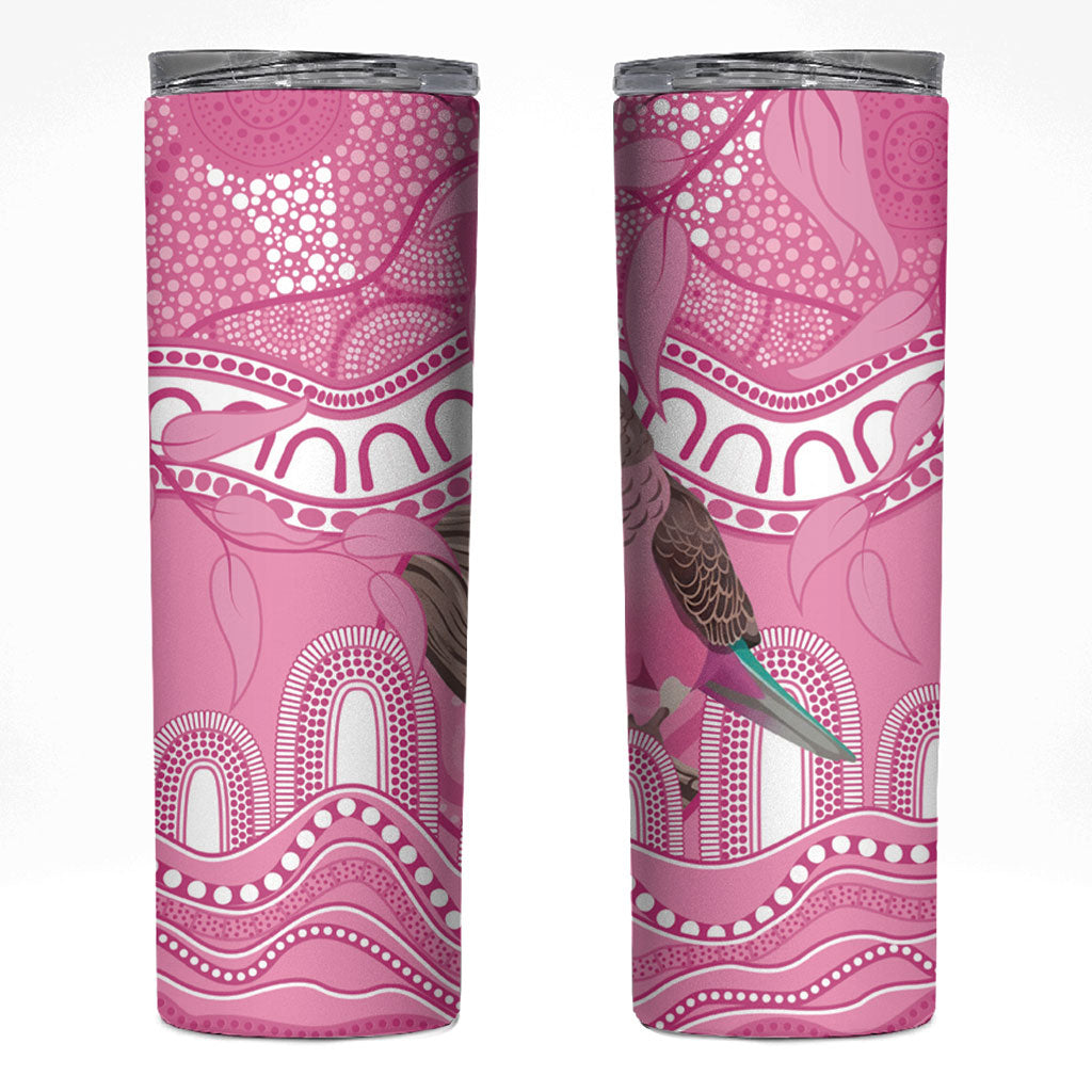 Indigenous Australia Bourkie Skinny Tumbler Aussie Bourke's Parrot Aboriginal Art