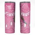 Indigenous Australia Bourkie Skinny Tumbler Aussie Bourke's Parrot Aboriginal Art