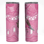Indigenous Australia Bourkie Skinny Tumbler Aussie Bourke's Parrot Aboriginal Art