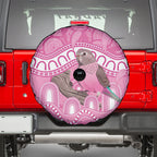 Indigenous Australia Bourkie Spare Tire Cover Aussie Bourke's Parrot Aboriginal Art