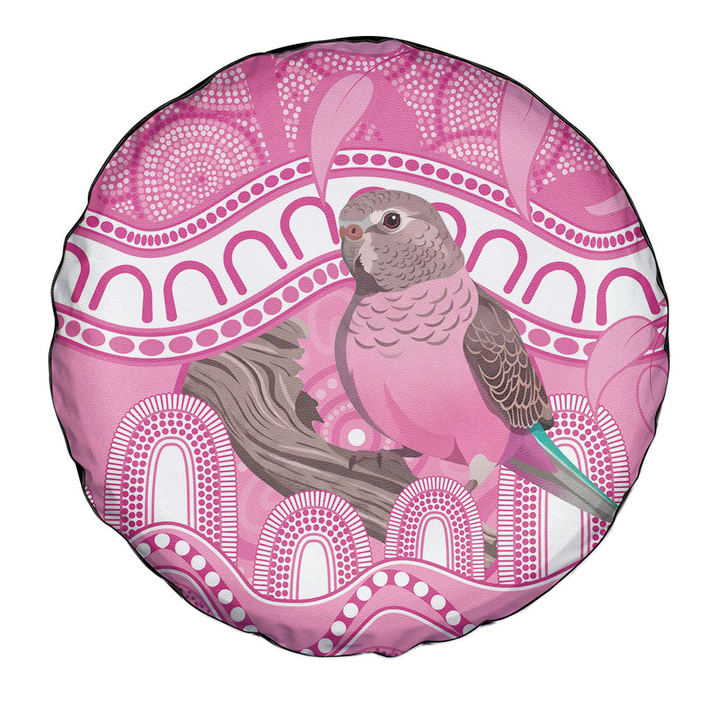 Indigenous Australia Bourkie Spare Tire Cover Aussie Bourke's Parrot Aboriginal Art