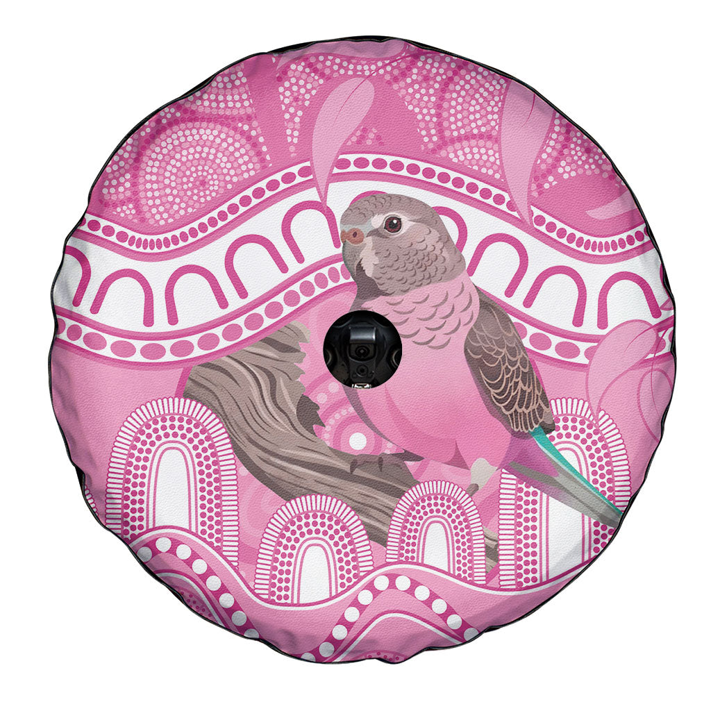 Indigenous Australia Bourkie Spare Tire Cover Aussie Bourke's Parrot Aboriginal Art