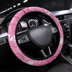 Indigenous Australia Bourkie Steering Wheel Cover Aussie Bourke's Parrot Aboriginal Art
