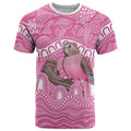 Indigenous Australia Bourkie T Shirt Aussie Bourke's Parrot Aboriginal Art