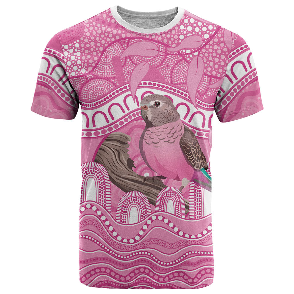 Indigenous Australia Bourkie T Shirt Aussie Bourke's Parrot Aboriginal Art