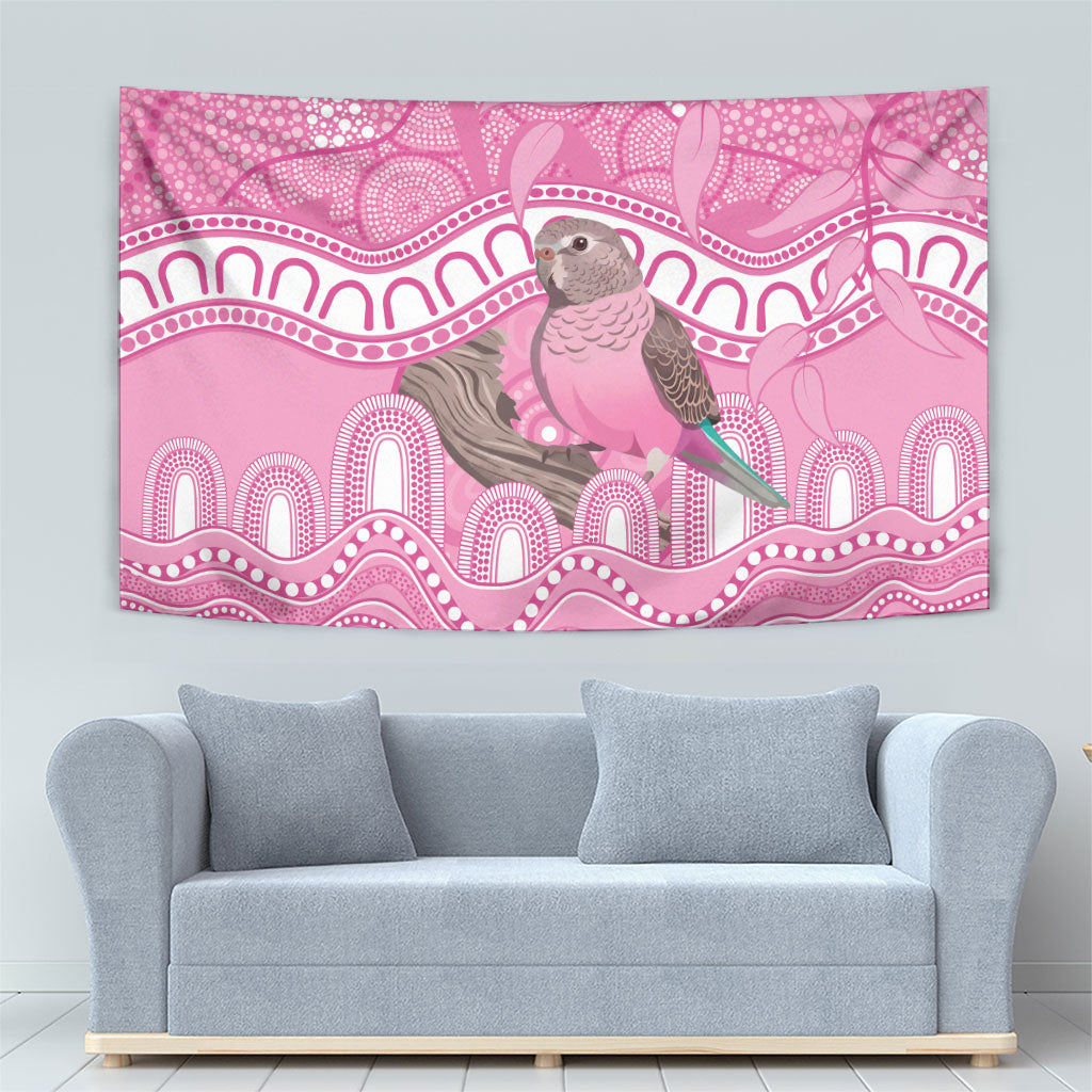 Indigenous Australia Bourkie Tapestry Aussie Bourke's Parrot Aboriginal Art