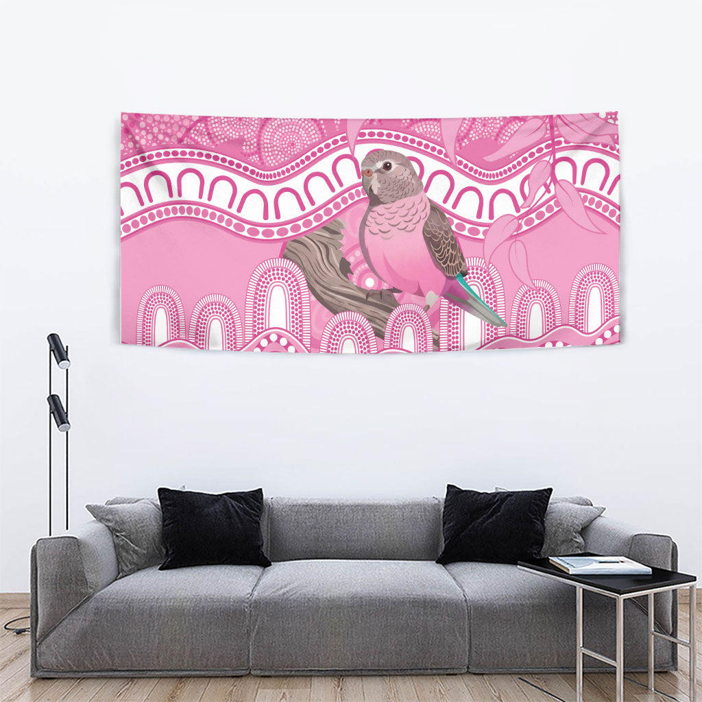 Indigenous Australia Bourkie Tapestry Aussie Bourke's Parrot Aboriginal Art