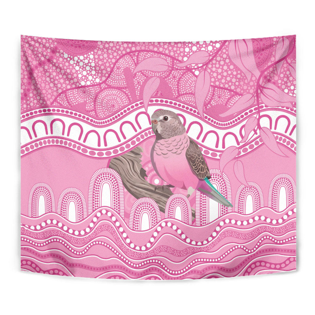 Indigenous Australia Bourkie Tapestry Aussie Bourke's Parrot Aboriginal Art