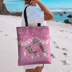 Indigenous Australia Bourkie Tote Bag Aussie Bourke's Parrot Aboriginal Art