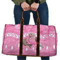 Indigenous Australia Bourkie Travel Bag Aussie Bourke's Parrot Aboriginal Art