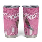Indigenous Australia Bourkie Tumbler Cup Aussie Bourke's Parrot Aboriginal Art