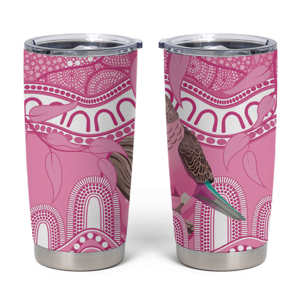 Indigenous Australia Bourkie Tumbler Cup Aussie Bourke's Parrot Aboriginal Art