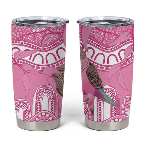 Indigenous Australia Bourkie Tumbler Cup Aussie Bourke's Parrot Aboriginal Art