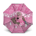 Indigenous Australia Bourkie Umbrella Aussie Bourke's Parrot Aboriginal Art