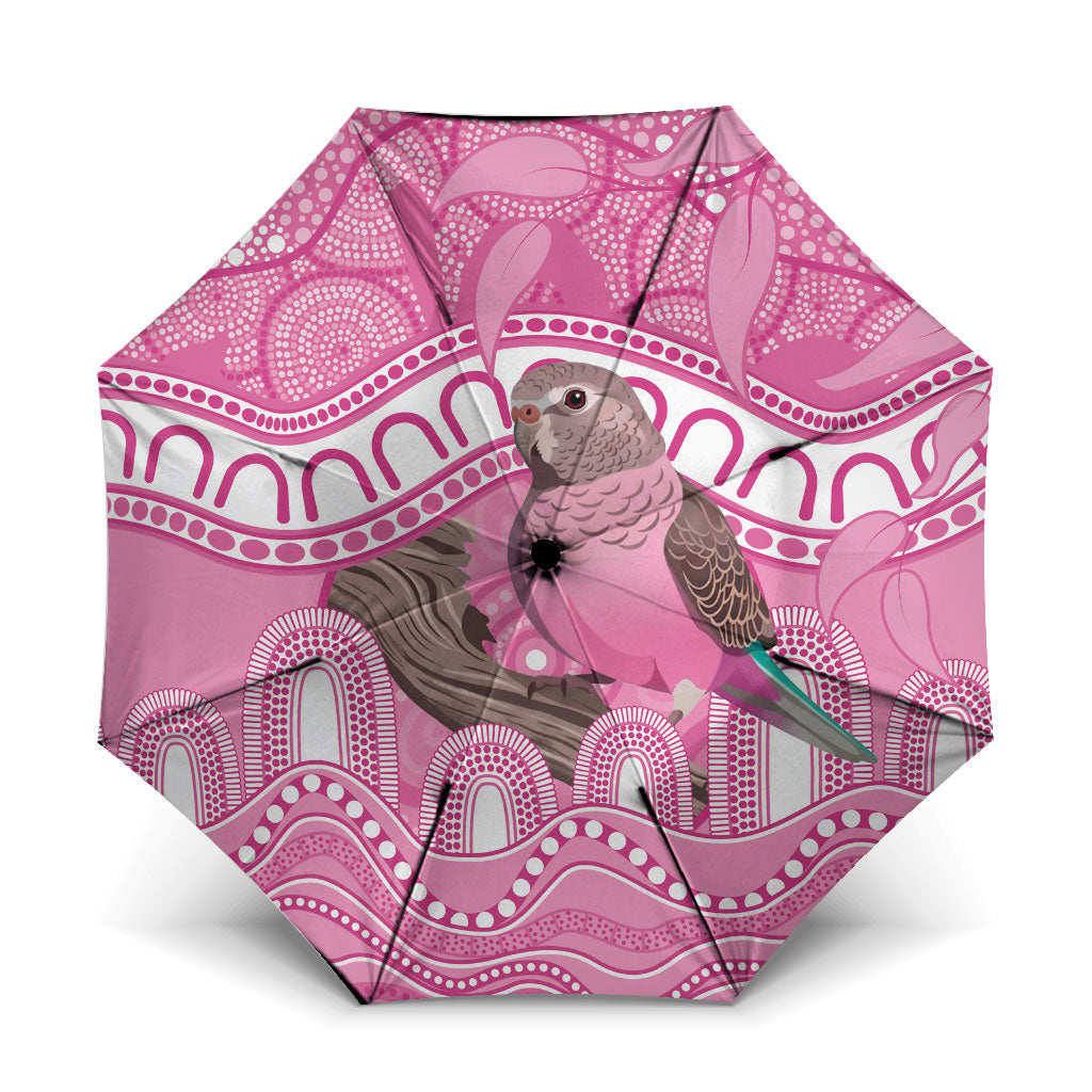 Indigenous Australia Bourkie Umbrella Aussie Bourke's Parrot Aboriginal Art
