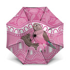 Indigenous Australia Bourkie Umbrella Aussie Bourke's Parrot Aboriginal Art