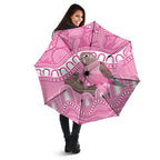 Indigenous Australia Bourkie Umbrella Aussie Bourke's Parrot Aboriginal Art
