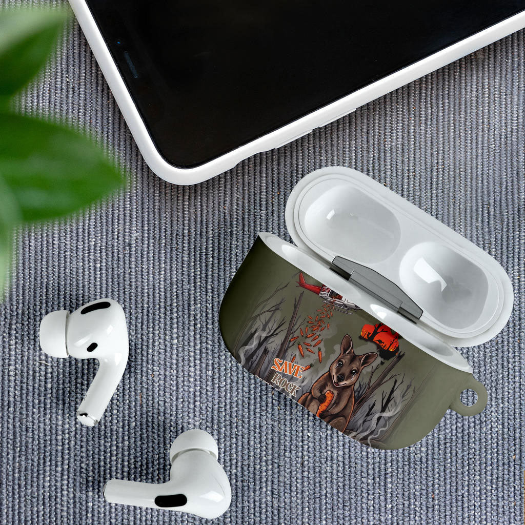 Save Rock Wallabies Australia 2026 AirPods Case