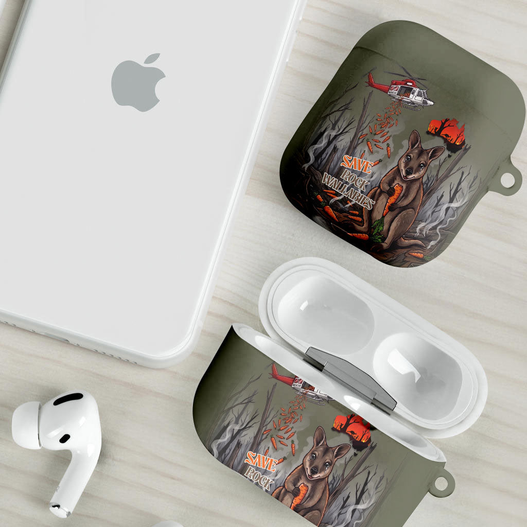 Save Rock Wallabies Australia 2026 AirPods Case